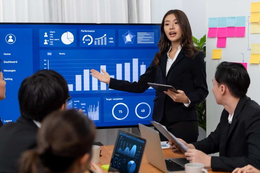 Accountants in a meeting